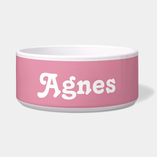 Dog Bowl Agnes Napf (Vorderseite)