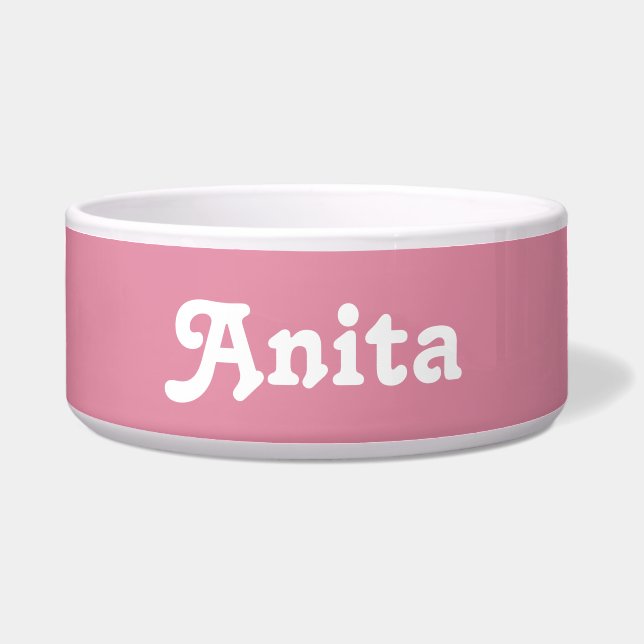 Dog Bowl Anita Napf (Vorderseite)