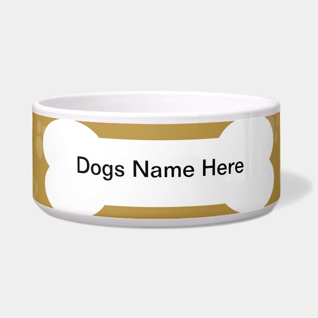 Dog Bowl - Anpassbar Napf (Vorderseite)