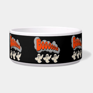Dog Bowl Boo Ghosts Napf