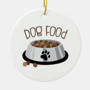 Dog Bowl Keramik Ornament