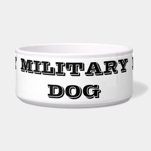 Dog Bowl Military Hund Napf