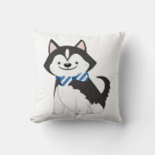 Dog Bowtie Pillow Kissen (Vorderseite)