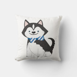 Dog Bowtie Pillow Kissen