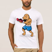 Dog Boxing Mens T - Shirt (Vorderseite)