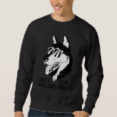 Dog Breed Love Girl Lover Siberian Husky Sweatshirt (Vorderseite)