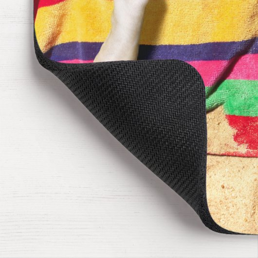 Dog Butt With Sunglasses Mousepad (Ecke)