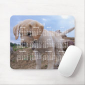 Dog Calendar 2018 Personalisierte Maus-Pad Mousepad (Mit Mouse)