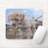 Dog Calendar 2019 Personalisierte Maus-Pad Mousepad (Mit Mouse)