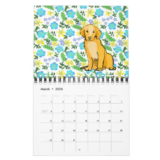 DOG calendar Kalender (Mär 2026)
