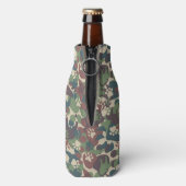 Dog Camouflage Pattern Flaschenkühler (Flasche Rückseite)