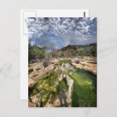 Dog Campbell's Hole Flats Barton Creek Austin Texa Postkarte (Vorne/Hinten)