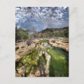 Dog Campbell's Hole Flats Barton Creek Austin Texa Postkarte (Vorderseite)