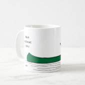 Dog Canoe Trip Tasse (Vorderseite Links)