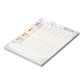 Dog Care Tracker Notepad: Essen, Bad & mehr! Notizblock (Rotiert)