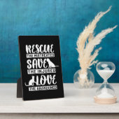 Dog Cat Fotoplatte (Seite)