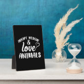 Dog Cat Fotoplatte (Seite)