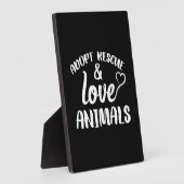 Dog Cat Fotoplatte (Seite)