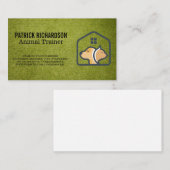 Dog Cat House Logo | Animal Services Visitenkarte (Vorne/Hinten)