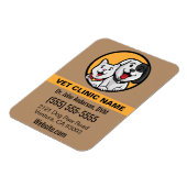 Dog Cat Pets Foto Magnet (Linke Seite)