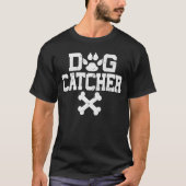 Dog Catcher Funny Easy Halloween Kostüm Party T-Shirt (Vorderseite)