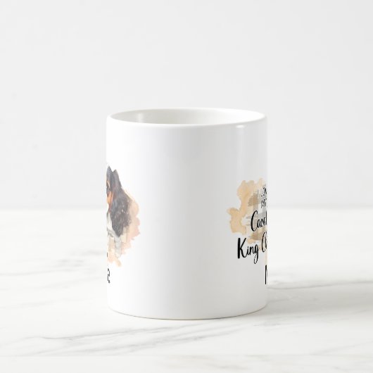 Dog Cavalier King Charles Coffee Tasse, Cup Kaffeetasse (Mittel)