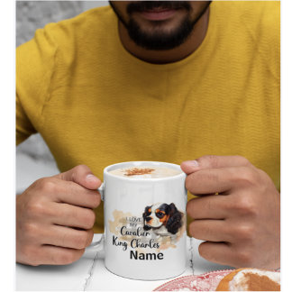 Dog Cavalier King Charles Coffee Tasse, Cup Kaffeetasse