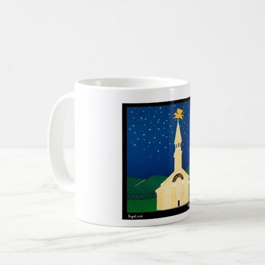 Dog Chapel - Stephen Huneck Kaffeetasse (Vorderseite Links)