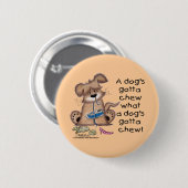Dog Chews Shoes Button (Vorne & Hinten)