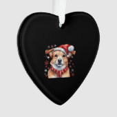 Dog chrismes Classic T-Shirt Ornament (Vorderseite)