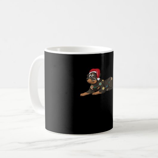 Dog Christmas Classic T-Shirt_1 Kaffeetasse (Vorderseite Links)
