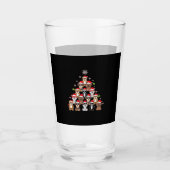 Dog Christmas Classic T-Shirt Glas (Vorderseite)