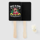 Dog Christmas - Just a Girl who Loves Dog and Chri Fächer (Vorne und Hinten)