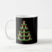 Dog Christmas Tree, Beagle Puppy Holiday Design Fo Kaffeetasse (Links)