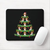 Dog Christmas Tree, Beagle Puppy Holiday Design Fo Mousepad (Mit Mouse)