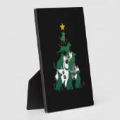 Dog Christmas Tree Shirt - Dog Christmas (2) Fotoplatte (Seite)