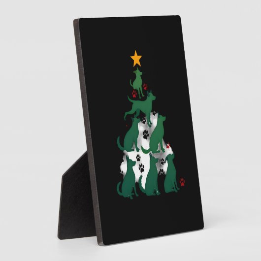 Dog Christmas Tree Shirt - Dog Christmas (2) Fotoplatte (Seite)