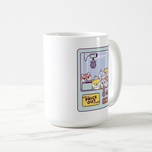 DOG CLAW MACHINE KAFFEETASSE (VorderseiteRechts)