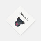 Dog Cocktail Napkins Serviette (Ecke)