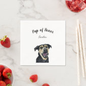 Dog Cocktail Napkins Serviette (Beispiel)