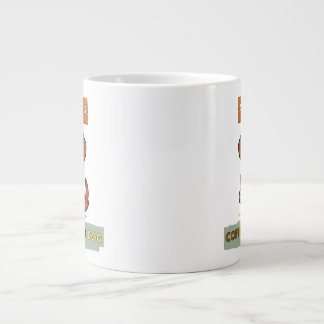 Dog Coffee Design–All I Need Is Coffee And My Dog Jumbo-Tasse