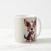Dog Coffee Tasse (VorderseiteRechts)
