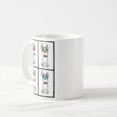 Dog Coffee Tasse - Boston Terrier (Vorderseite Links)