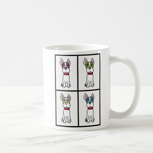 Dog Coffee Tasse - Boston Terrier (Rechts)
