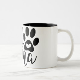 Dog-Coffee-Tasse Zweifarbige Tasse