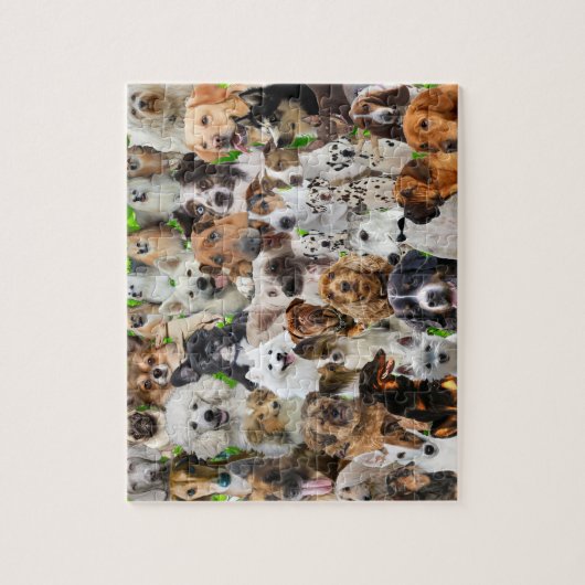 Dog Collage Puzzle (Vertikal)