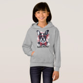 Dog Collection - Boston Terrier 1 Hoodie (Vorne ganz)
