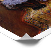 Dog Comforting Girl - Beileid von R. Briton Poster (Ecke)