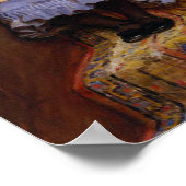 Dog Comforting Girl - Beileid von R.Briton Poster (Ecke)