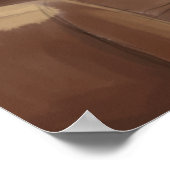 Dog Cone Verabreden Funny Cartoon Poster (Ecke)